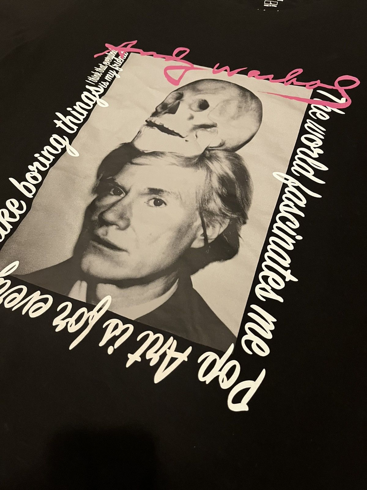 Andy Warhol *RARE* Andy Warhol Uniqlo Graphic Skull Tee Size US L / EU 52-54 / 3 - 3 Thumbnail
