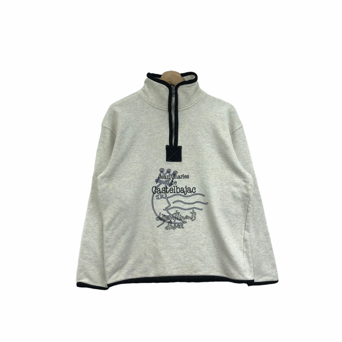 Vintage Jean-Charles de Castelbajac Half Zipper Sweatshirt