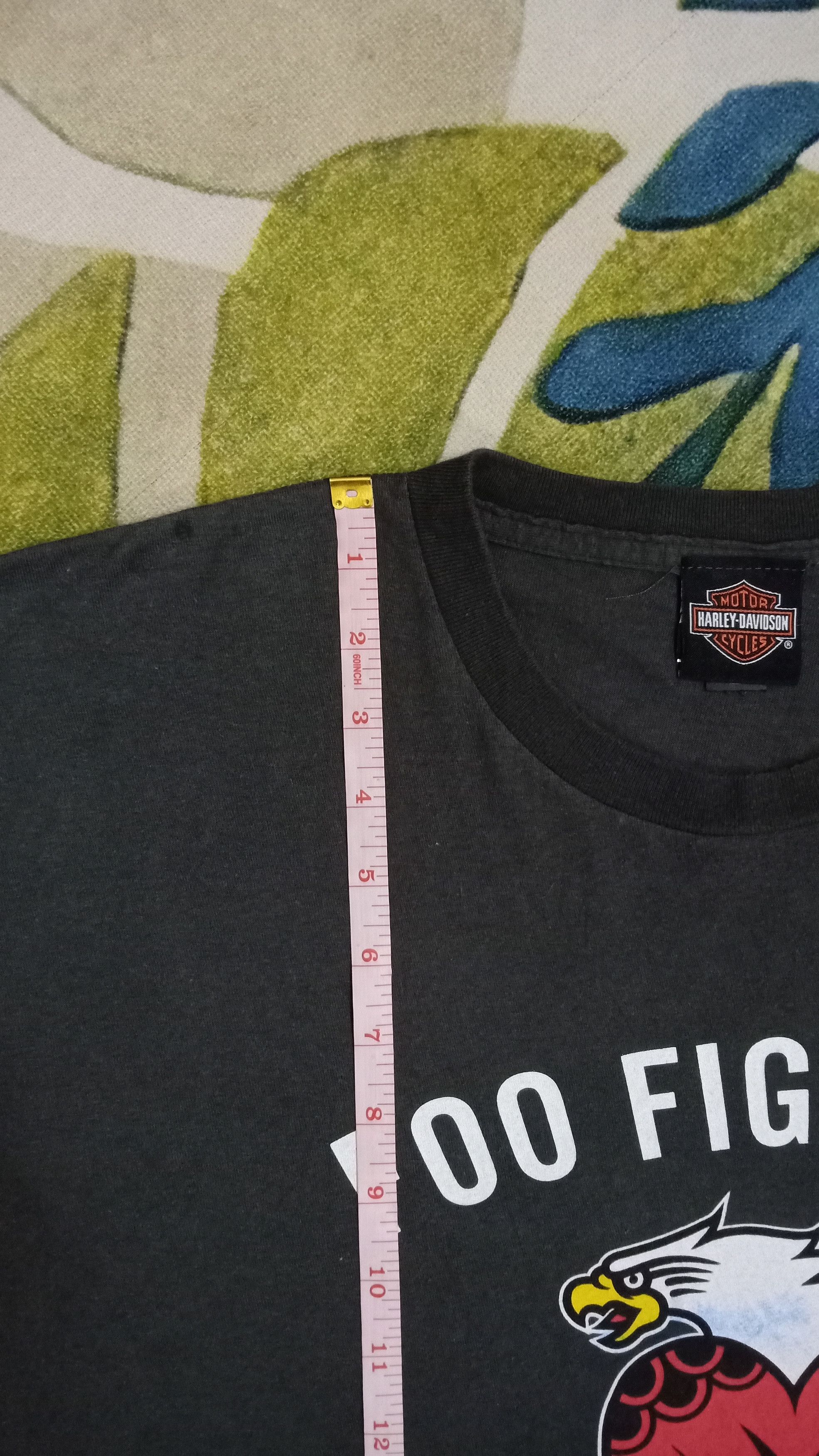 Band Tees × Harley Davidson × basketcase gallery Authentic Harley-davidson x Foo Fighters T-Shirt Size US XXL / EU 58 / 5 - 12 Thumbnail
