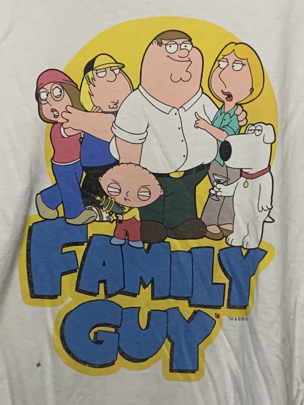 Cartoon Network × Vintage Vintage 00s Family Guy Full Cast Tees Size US XL / EU 56 / 4 - 4 Thumbnail