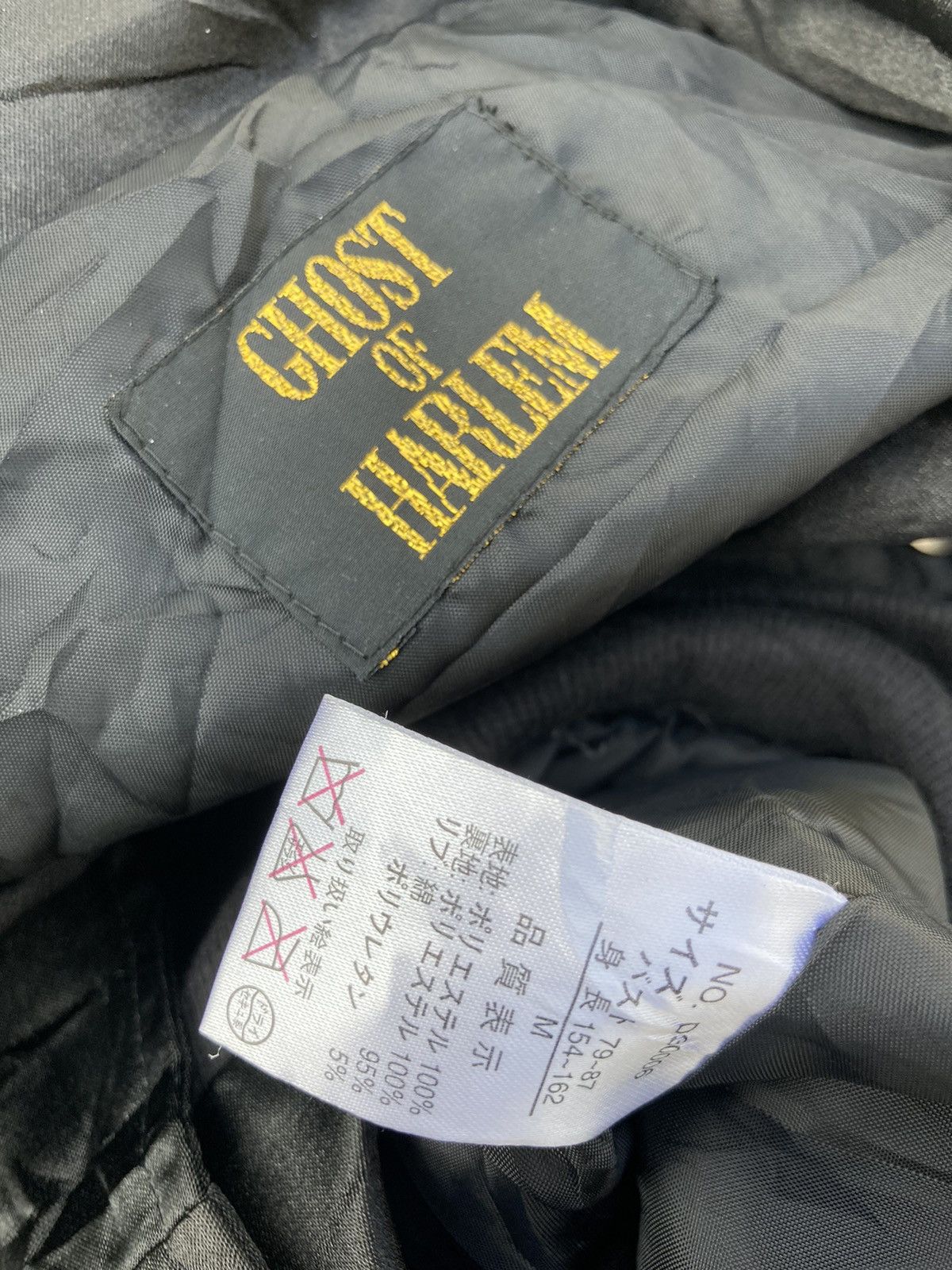 Japanese Brand GHOST OF HARLEM DOUBLE COLLAR PUNK JACKET Size M / US 6-8 / IT 42-44 - 6 Thumbnail