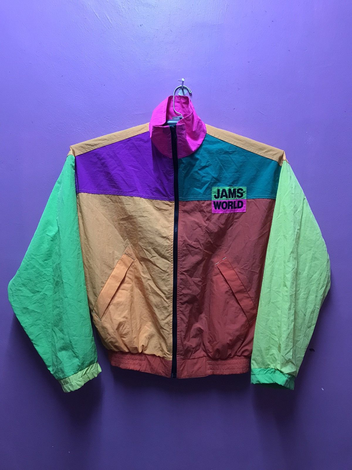 Jams World × Vintage Vintage 80s Jams World colour block jacket size M Size US M / EU 48-50 / 2 - 3 Thumbnail
