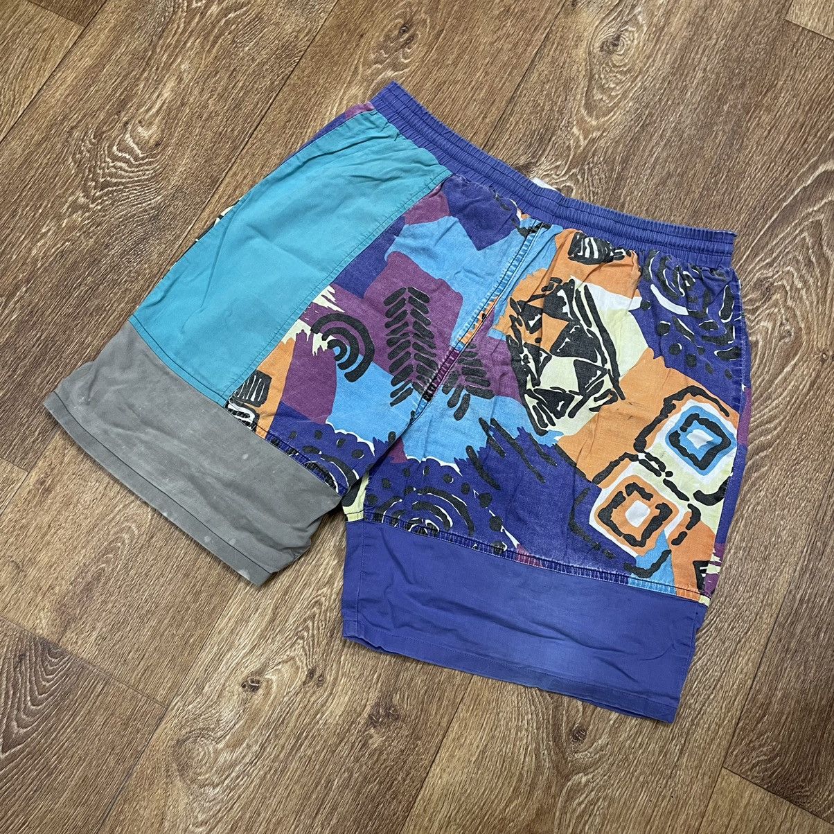 Vintage Vintage 90s Art Hawaii Shorts Swim Wear Y2K Streetwear Size US 32 / EU 48 - 1 Thumbnail