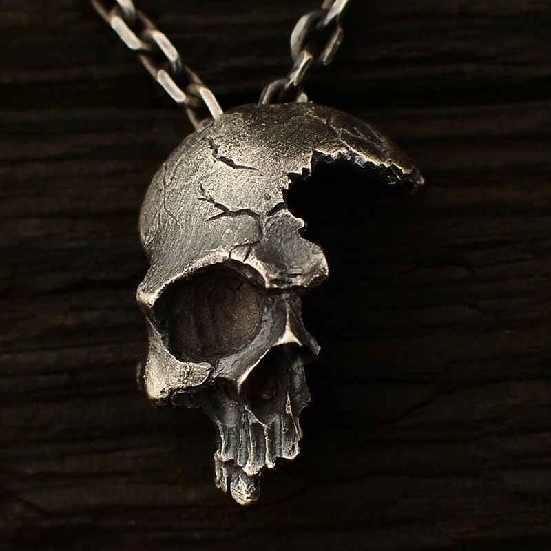 Jewelry Skull Necklace Pendant Size ONE SIZE - 1 Thumbnail