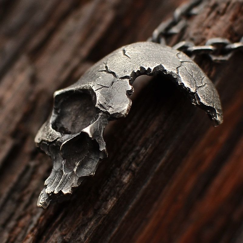 Jewelry Skull Necklace Pendant Size ONE SIZE - 4 Thumbnail