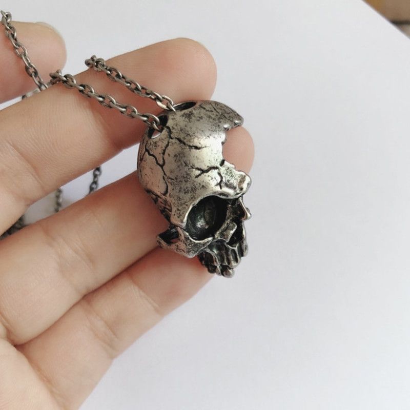 Jewelry Skull Necklace Pendant Size ONE SIZE - 6 Thumbnail