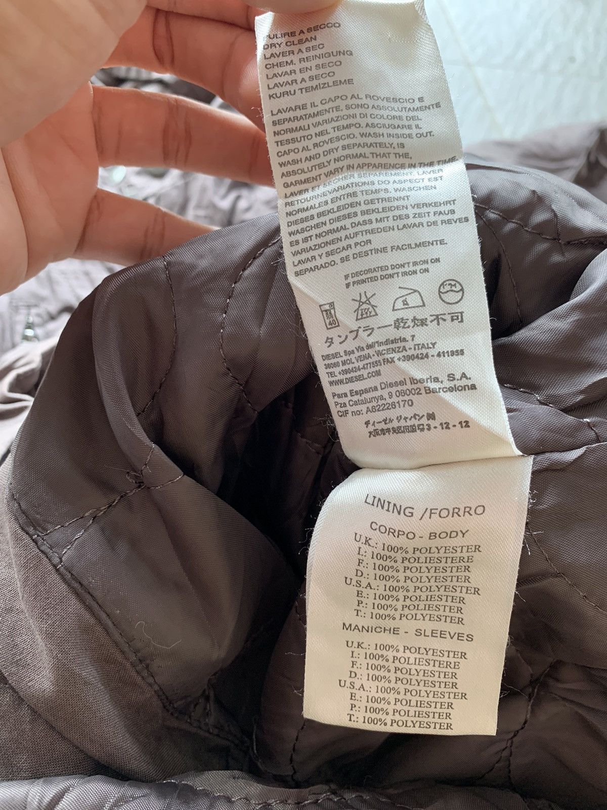Diesel jackets full zipper nice design