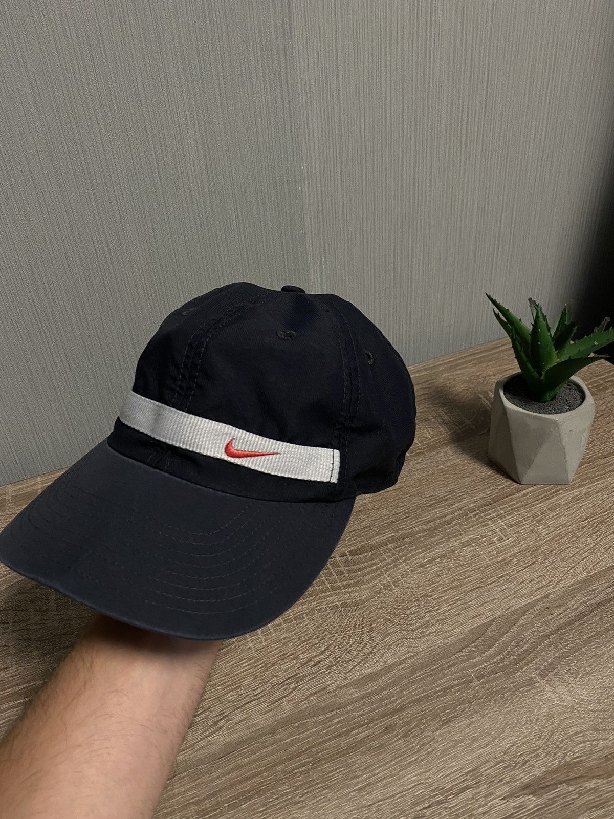 Nike 🇺🇸 Vintage 90 Nike Cap Y2K Size ONE SIZE - 1 Thumbnail