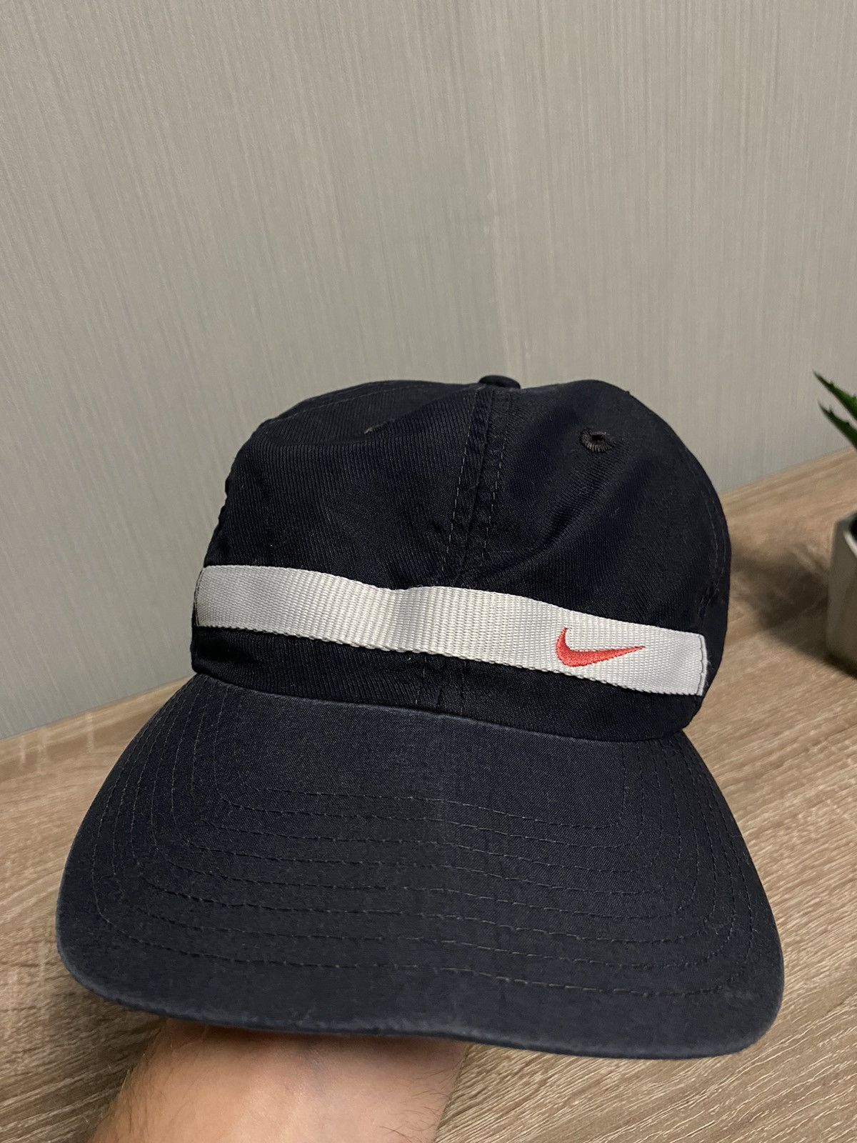Nike 🇺🇸 Vintage 90 Nike Cap Y2K Size ONE SIZE - 2 Thumbnail
