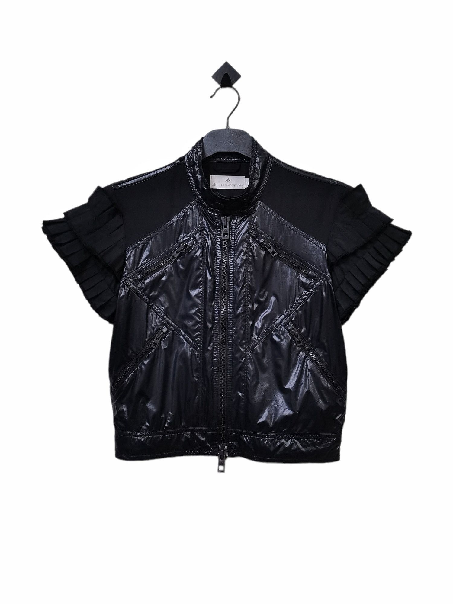 Adidas × Stella McCartney 🔥Stella McCartney🔥Adidas🔥Windbreaker Jacket Shirt Rare Size S / US 4 / IT 40 - 1 Thumbnail