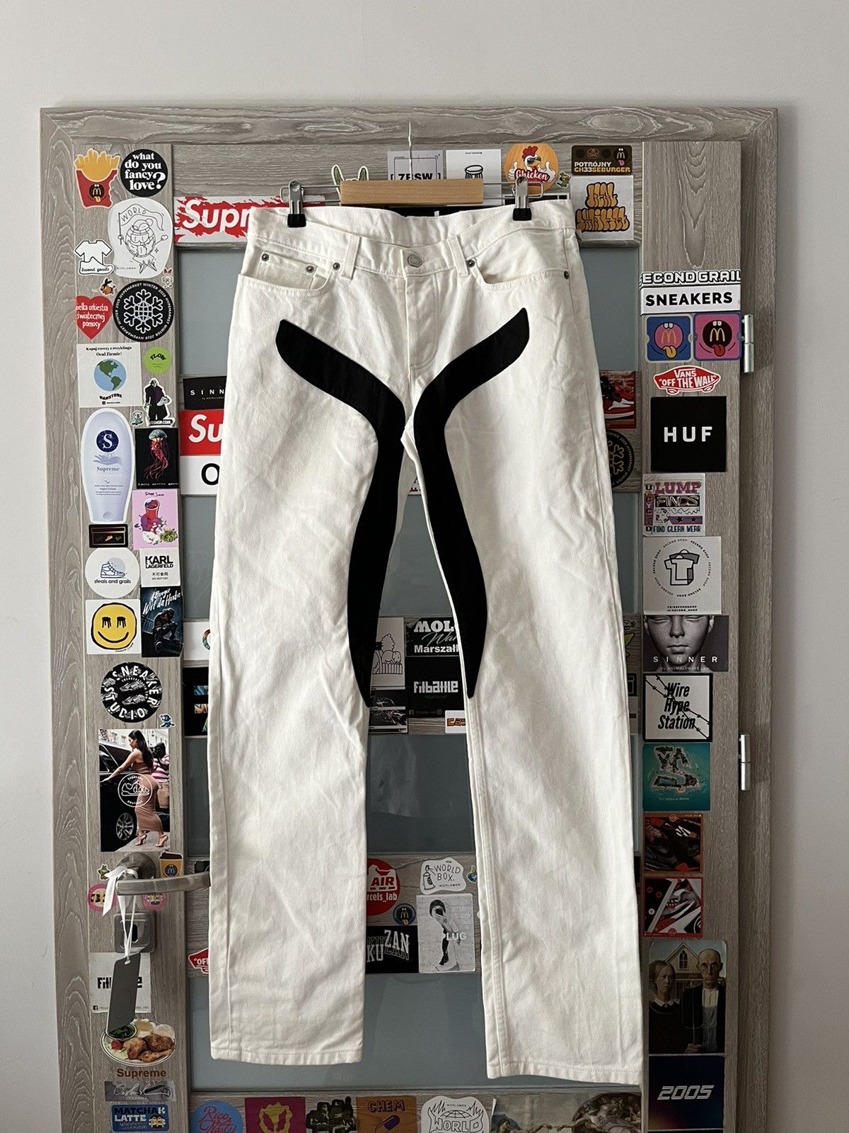 helmut lang デッドストックscissors denim