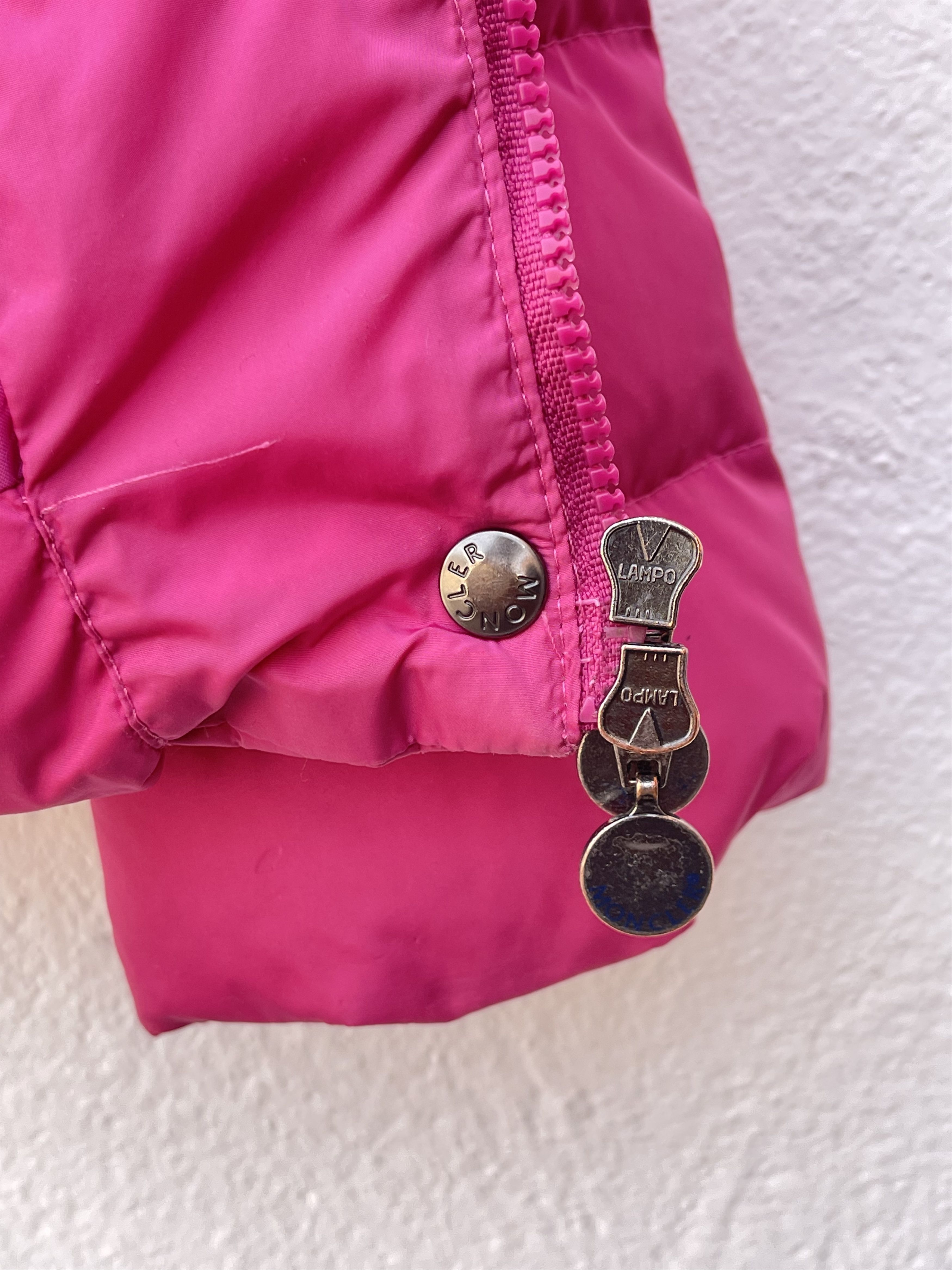 Moncler 🔥 Pink puffer jacket Moncler for girls 8 years Size XXS / US 00 / IT 34 - 5 Thumbnail
