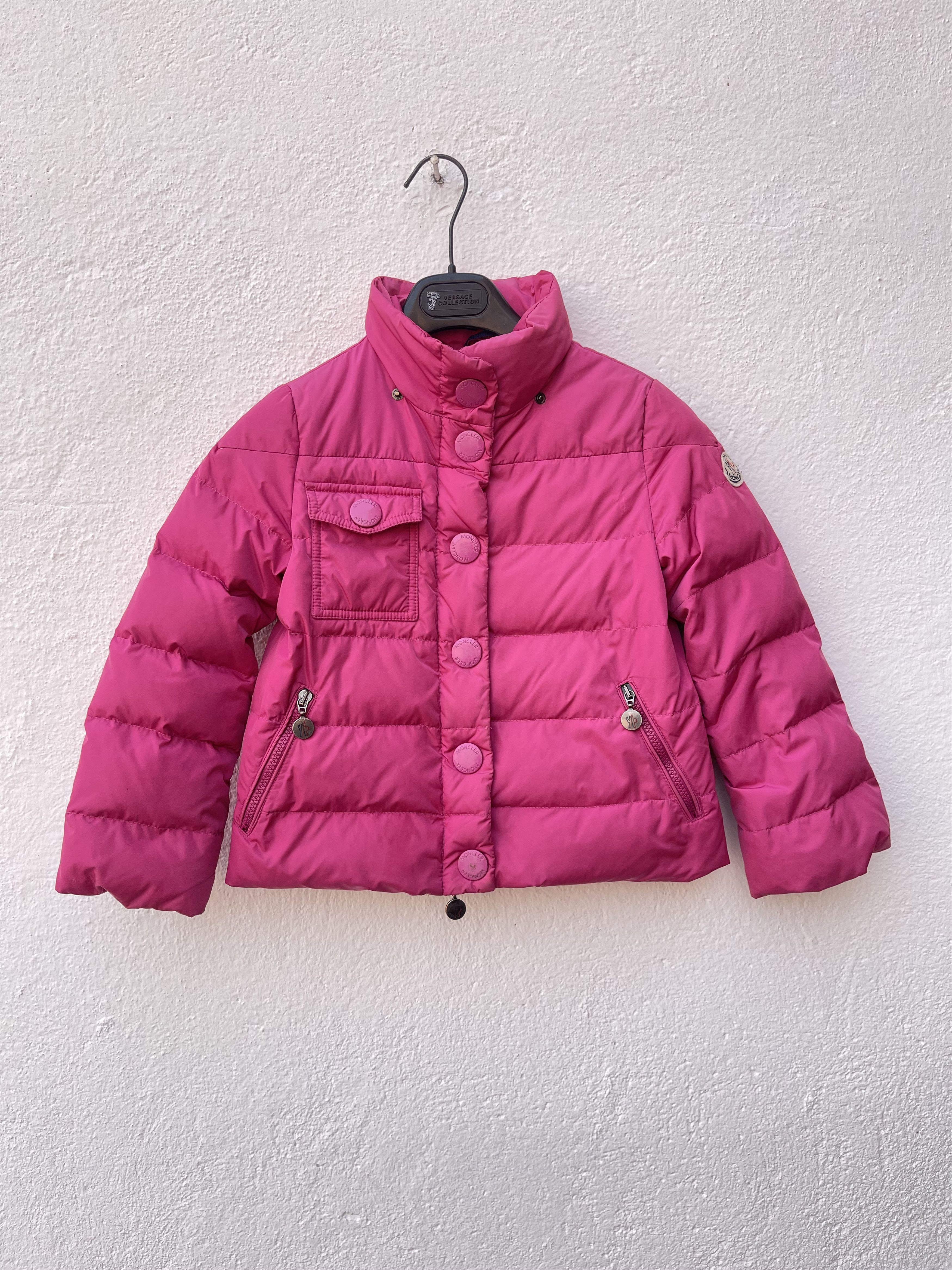 Moncler 🔥 Pink puffer jacket Moncler for girls 8 years Size XXS / US 00 / IT 34 - 1 Thumbnail