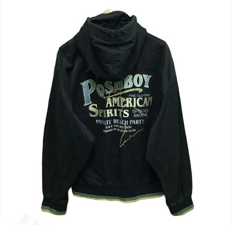 Japanese Brand × Vintage Poshboy jacket hooded Size US L / EU 52-54 / 3 - 6 Thumbnail