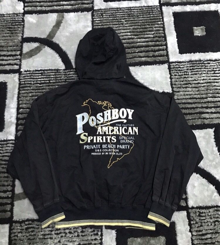 Japanese Brand × Vintage Poshboy jacket hooded Size US L / EU 52-54 / 3 - 2 Thumbnail