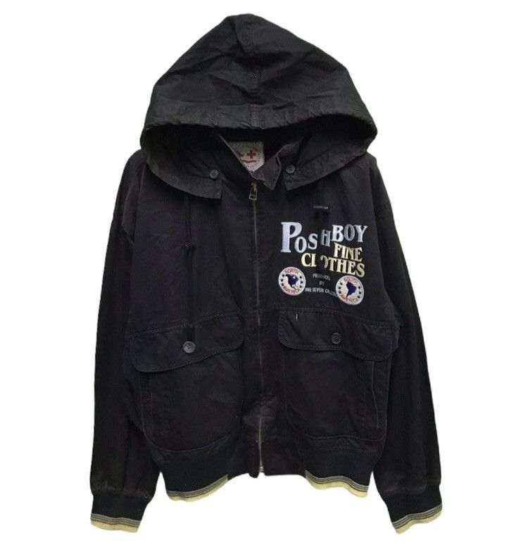 Japanese Brand × Vintage Poshboy jacket hooded Size US L / EU 52-54 / 3 - 3 Thumbnail