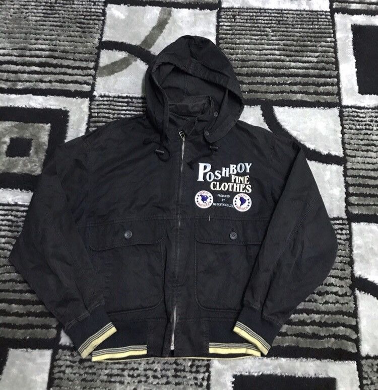 Japanese Brand × Vintage Poshboy jacket hooded Size US L / EU 52-54 / 3 - 1 Thumbnail