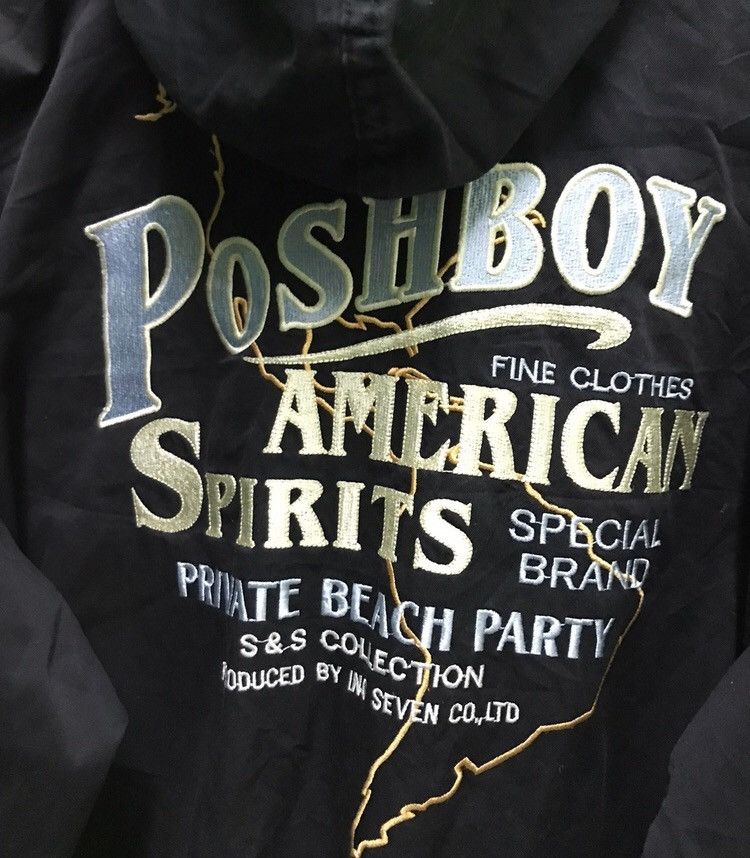 Japanese Brand × Vintage Poshboy jacket hooded Size US L / EU 52-54 / 3 - 8 Thumbnail