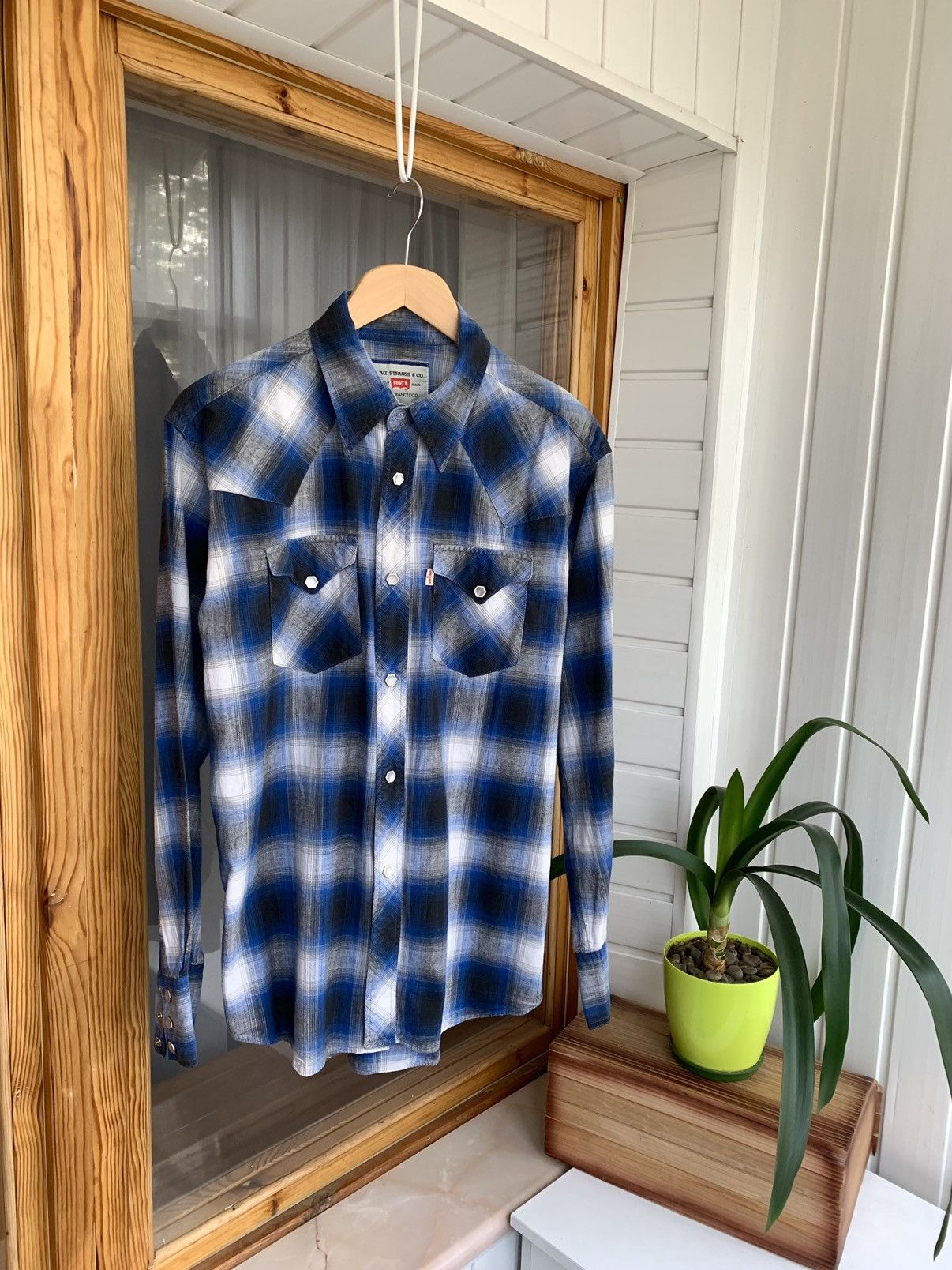 Levi's × Vintage Levi’s Vintage 1993 Flannel Shirt Men’s Size L Size US L / EU 52-54 / 3 - 1 Thumbnail