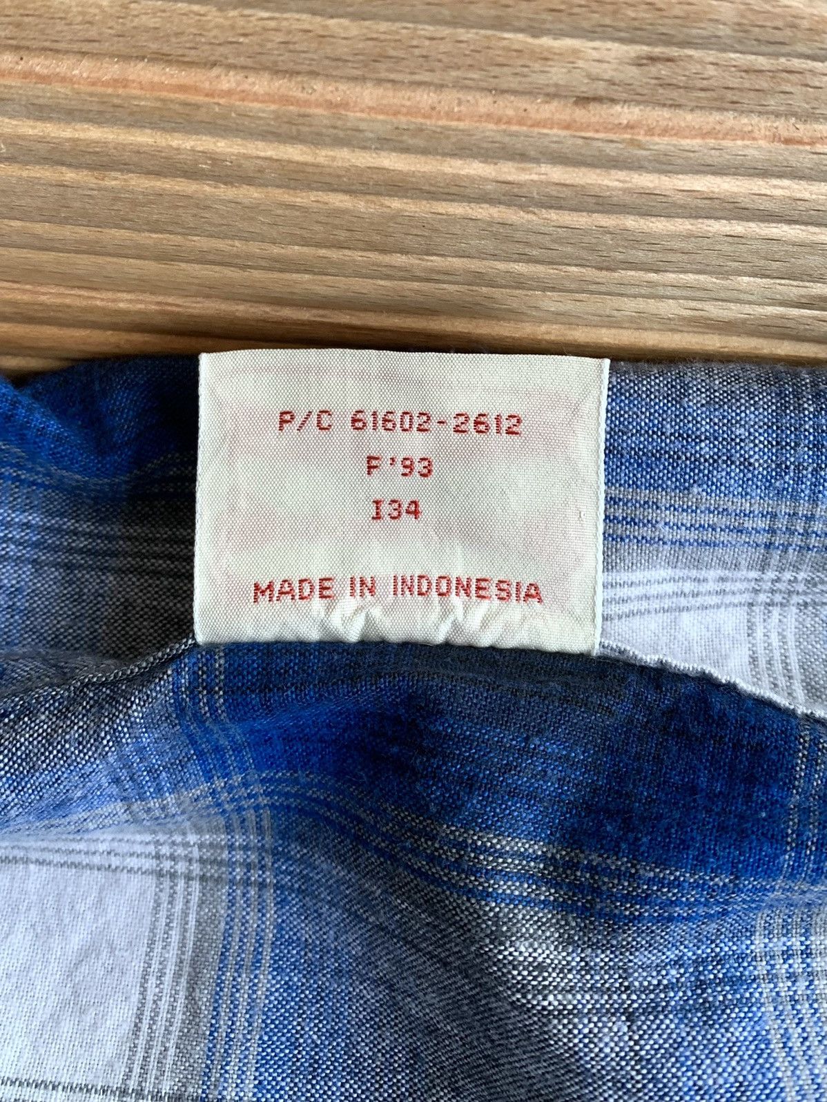 Levi's × Vintage Levi’s Vintage 1993 Flannel Shirt Men’s Size L Size US L / EU 52-54 / 3 - 9 Thumbnail