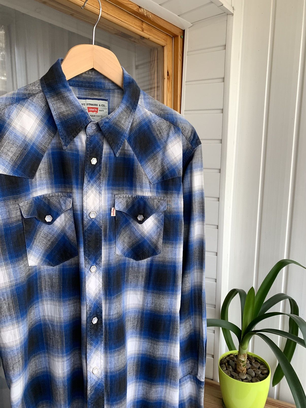 Levi's × Vintage Levi’s Vintage 1993 Flannel Shirt Men’s Size L Size US L / EU 52-54 / 3 - 2 Thumbnail