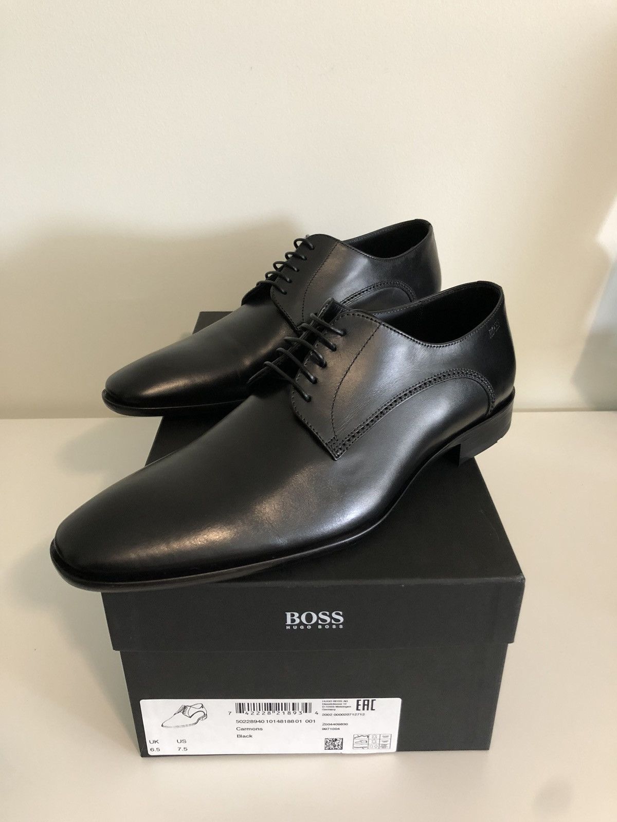 Boss carmons cheap derby shoes