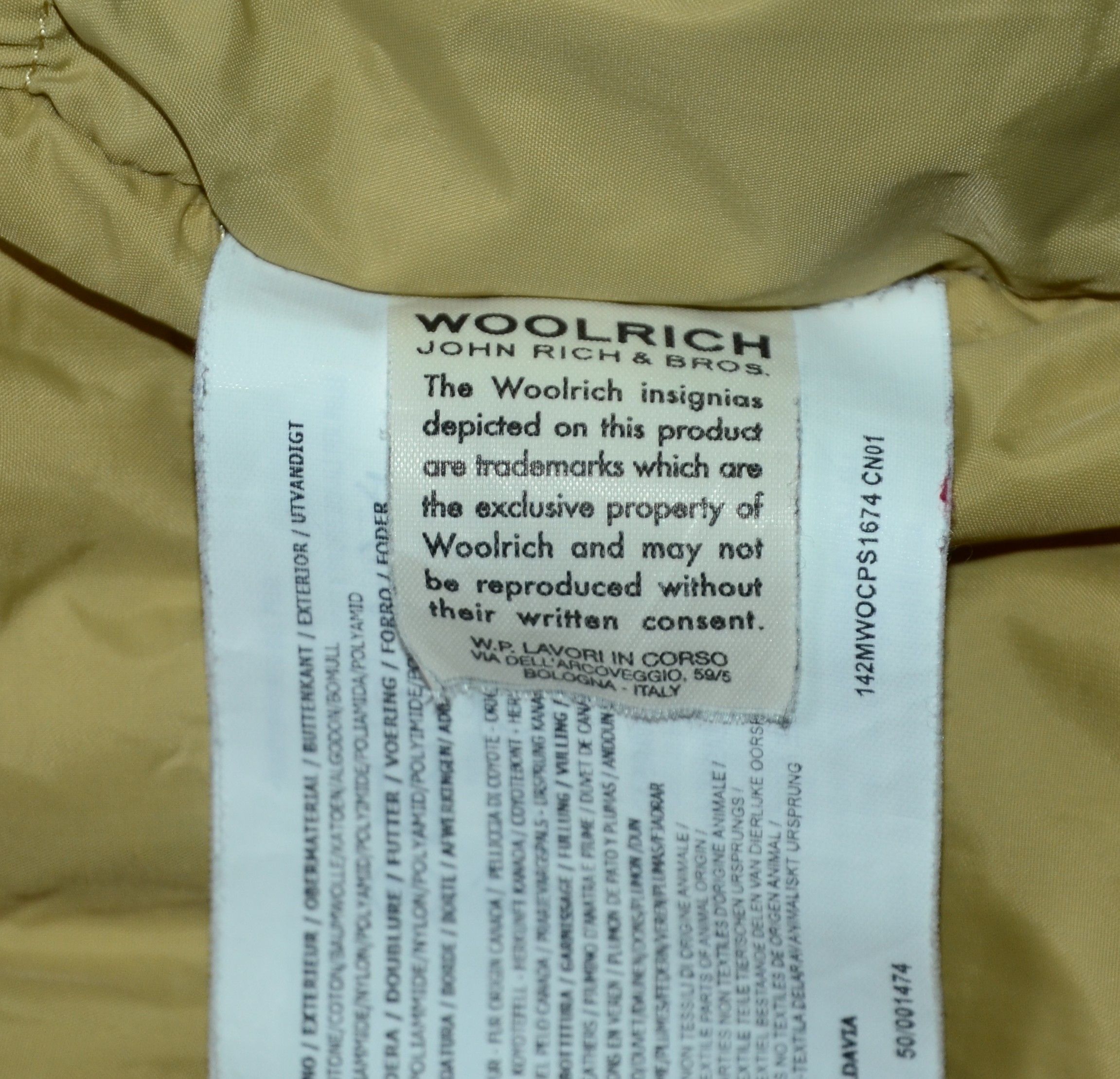 Woolrich Woolen Mills Woolrich Arctic Parka Men's Down Jacket S/M Winter Clothing Size US S / EU 44-46 / 1 - 12 Thumbnail
