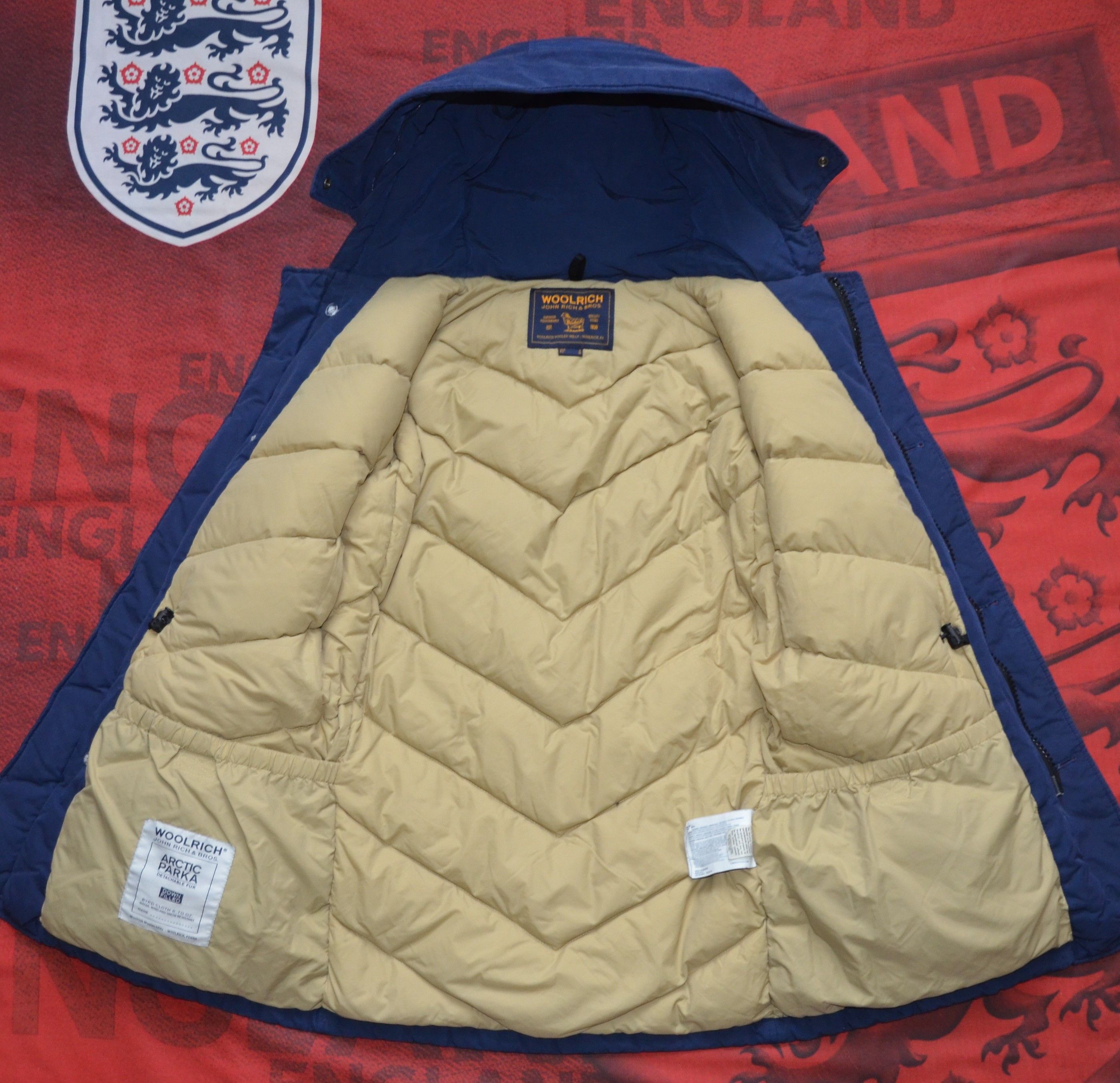 Woolrich Woolen Mills Woolrich Arctic Parka Men's Down Jacket S/M Winter Clothing Size US S / EU 44-46 / 1 - 9 Thumbnail