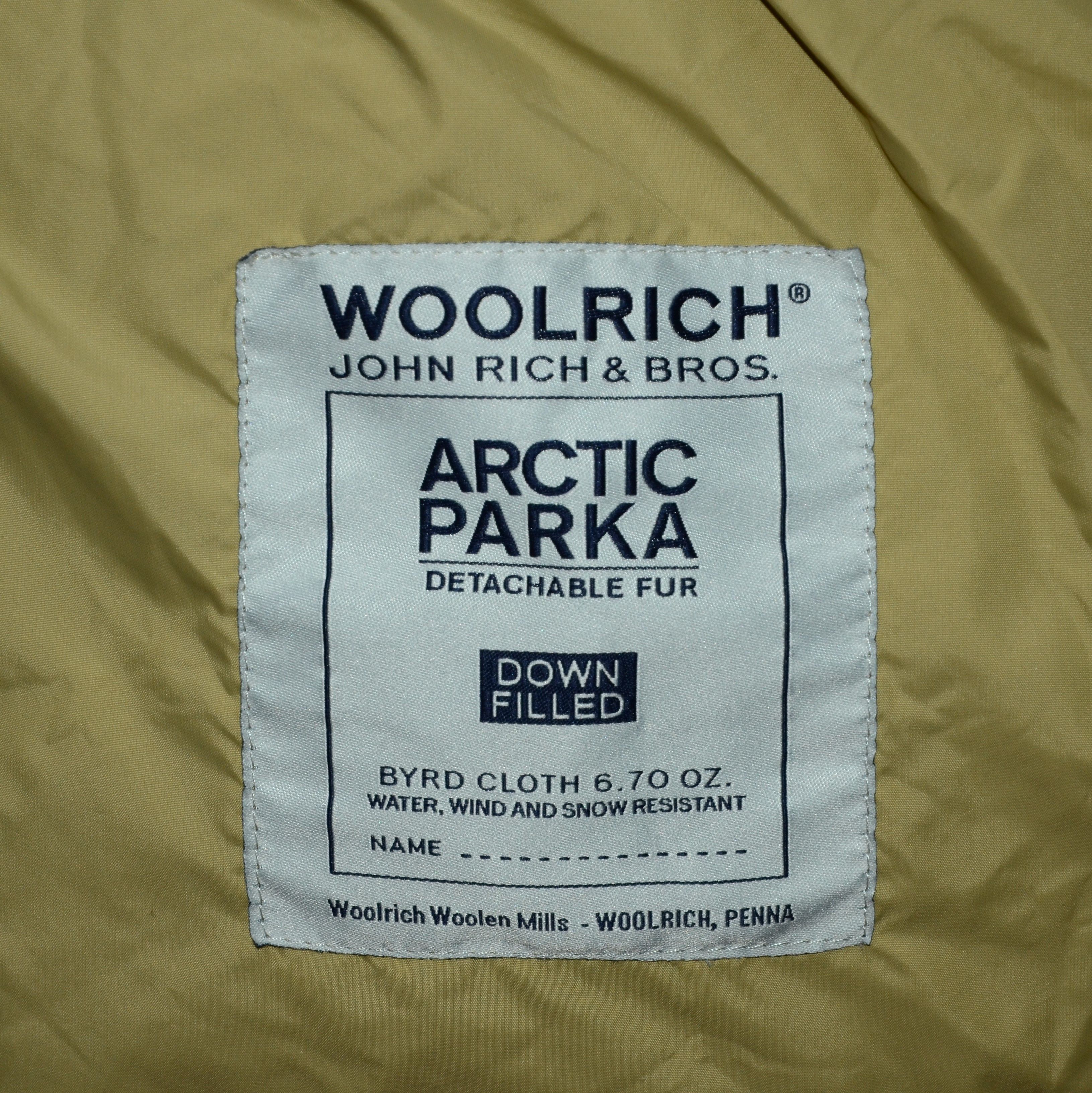 Woolrich Woolen Mills Woolrich Arctic Parka Men's Down Jacket S/M Winter Clothing Size US S / EU 44-46 / 1 - 11 Thumbnail