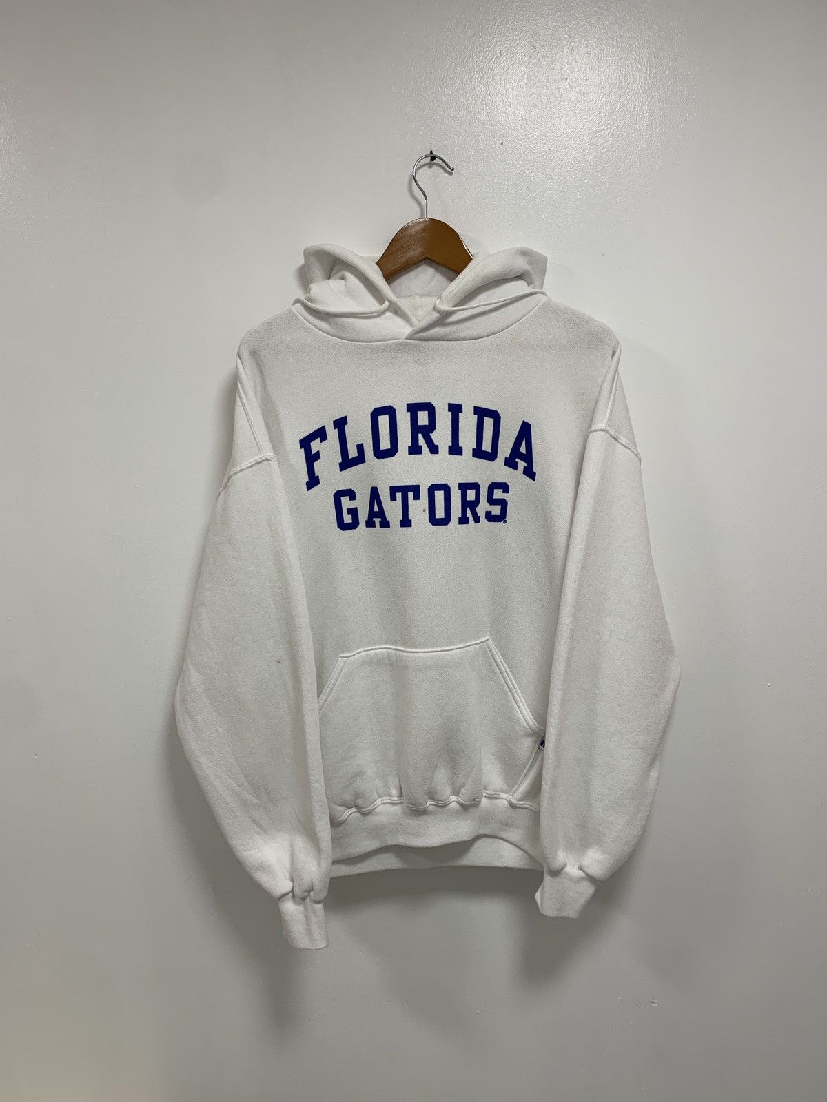 T-shirt Vintage Florida Tech Volleyball Russell – M – Gris Chiné – état Impeccable