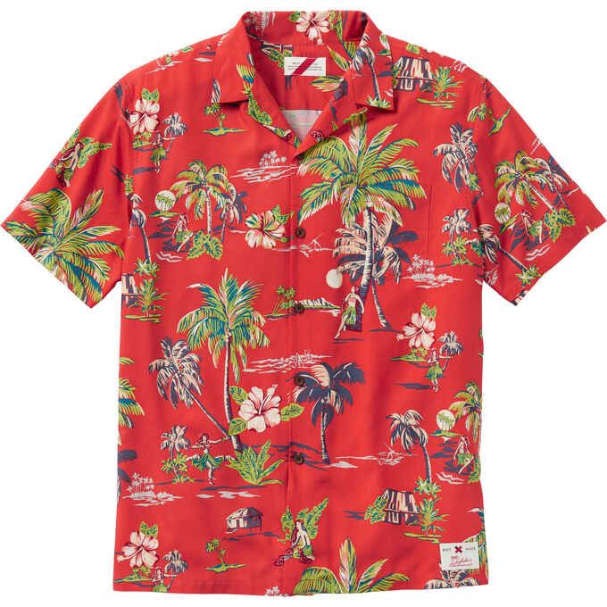 Best Made x Kahala Hawaiian Loop Collar Camp Shirt