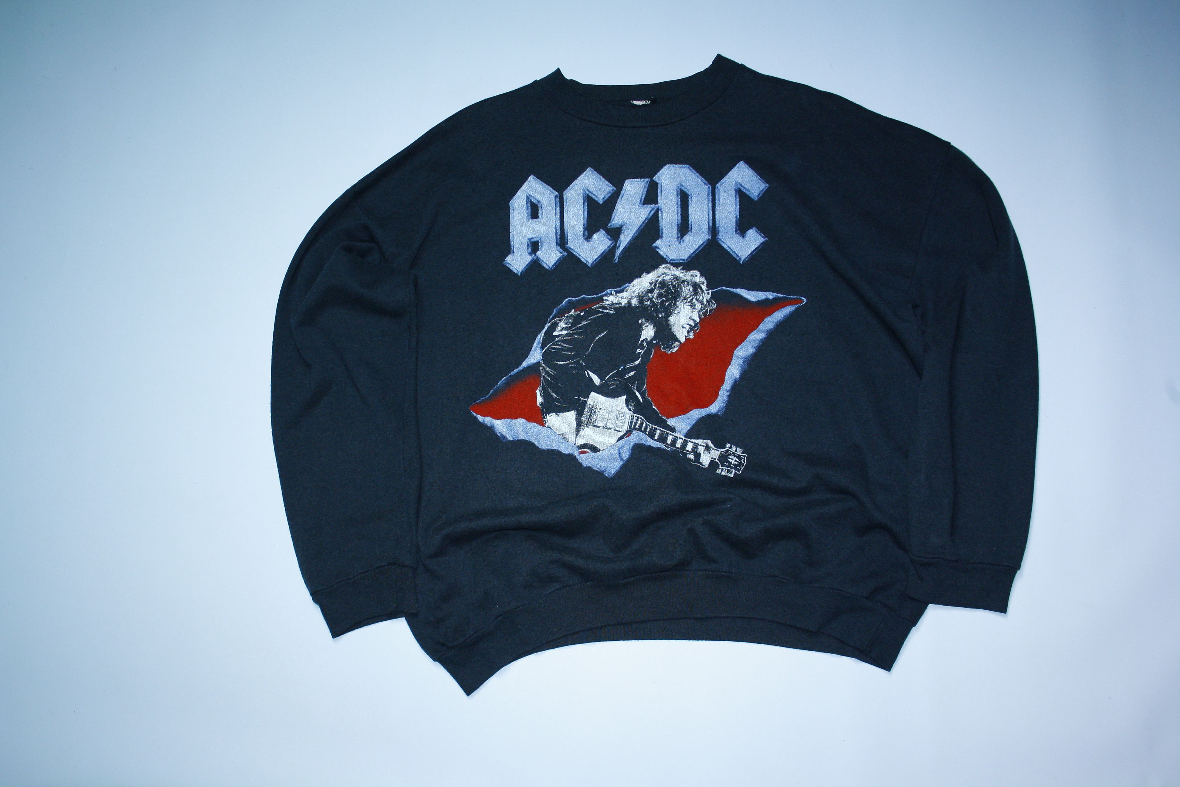 Ac/Dc Vintage 90s The Razors Edge ACDC crewneck | Grailed