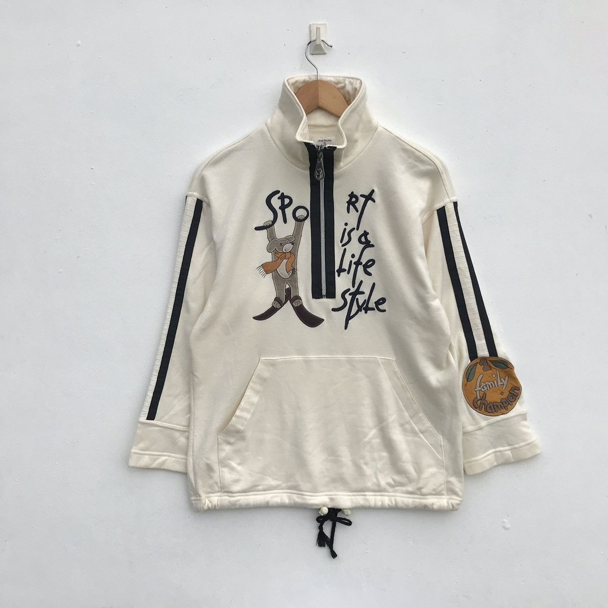 Jean Charles De Castelbajac Sweatshirt Quarter Zip