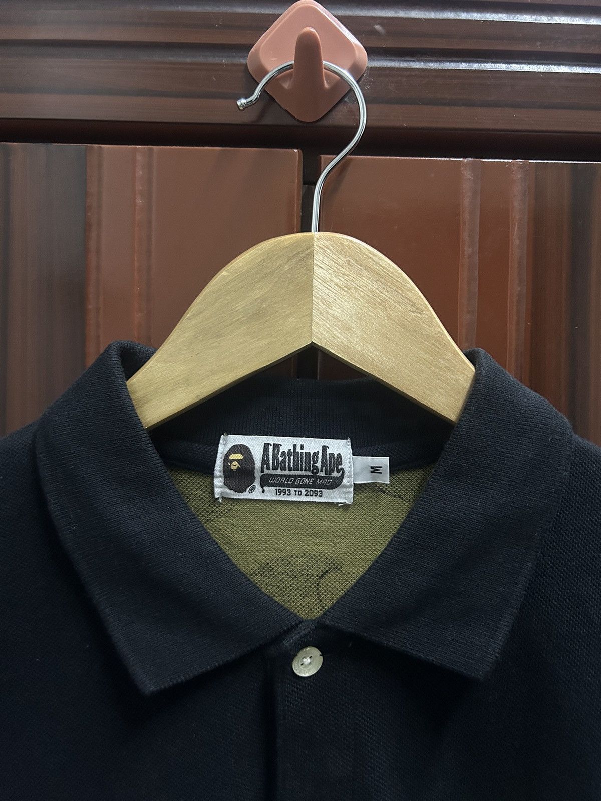 Bape Stripe 1st Camo Ape Head Polo Size US M / EU 48-50 / 2 - 3 Thumbnail