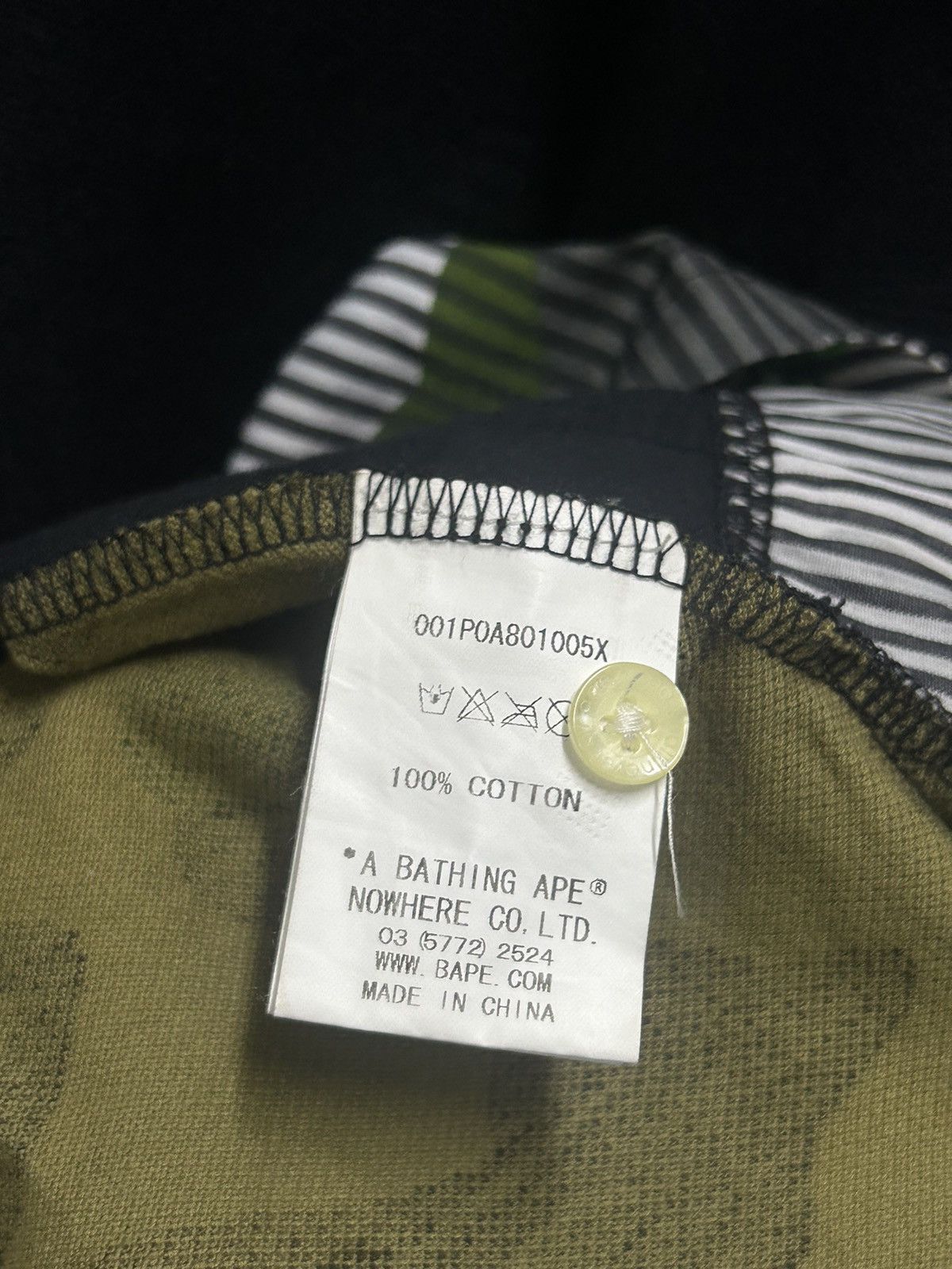 Bape Stripe 1st Camo Ape Head Polo Size US M / EU 48-50 / 2 - 4 Thumbnail