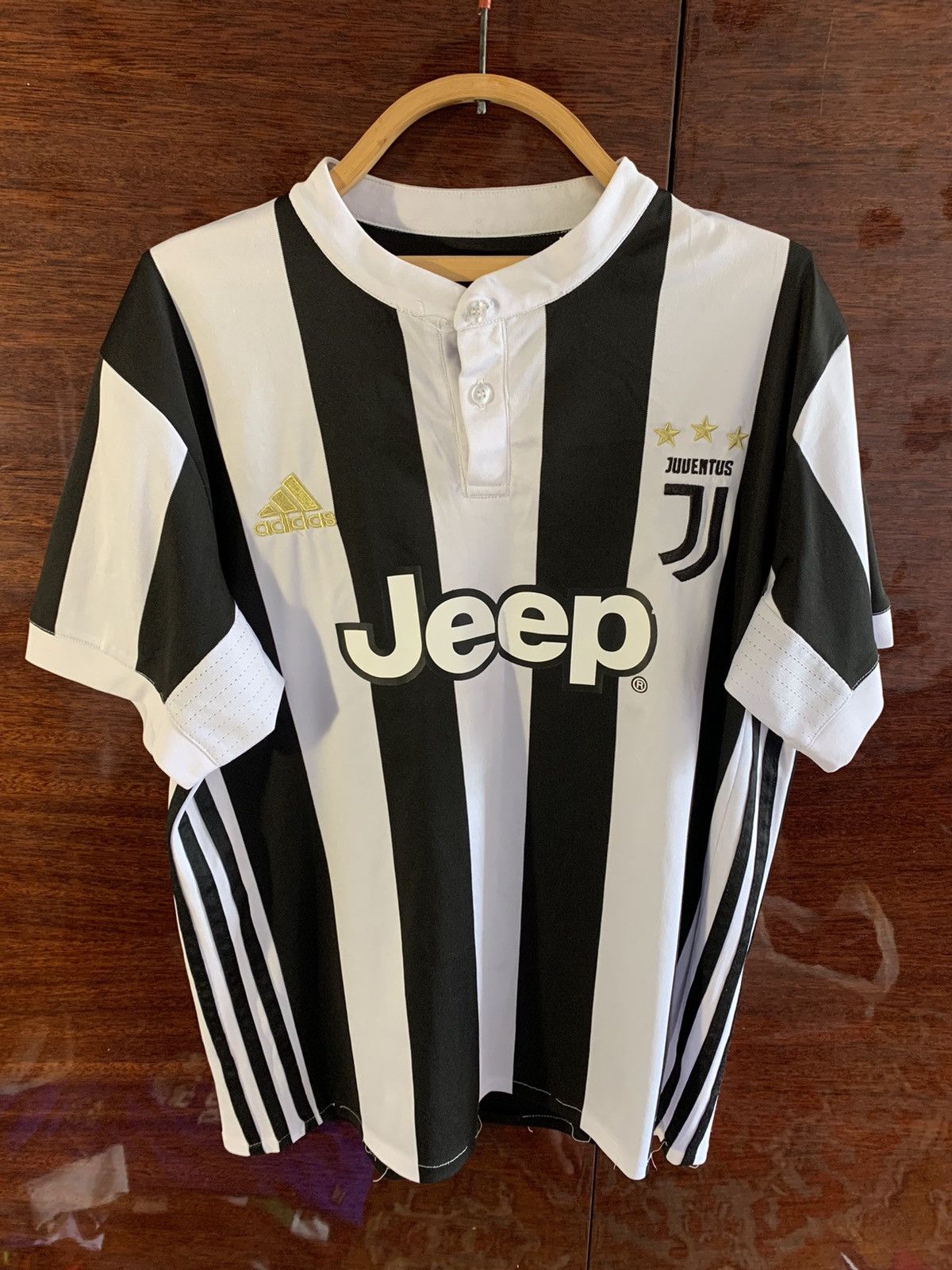 Adidas Jersey Soccer Jersey JUVENTUS 2017 2018 HOME SOCCER JERSEY ideal condition M Grailed