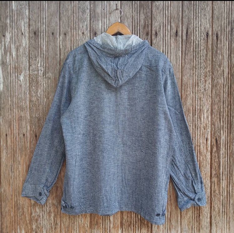 Chaps Vintage Chaps Soft Denime Button Down Sweater Hoodie Size US M / EU 48-50 / 2 - 2 Thumbnail