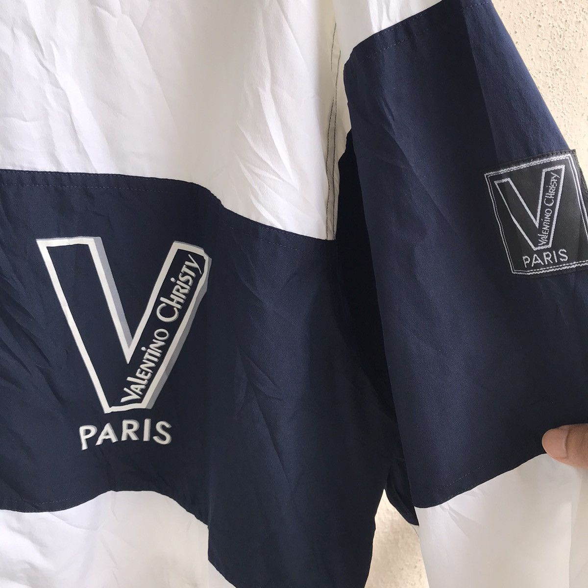 Valentino × Vintage Vintage Valentino Christy Paris Size US XL / EU 56 / 4 - 3 Thumbnail