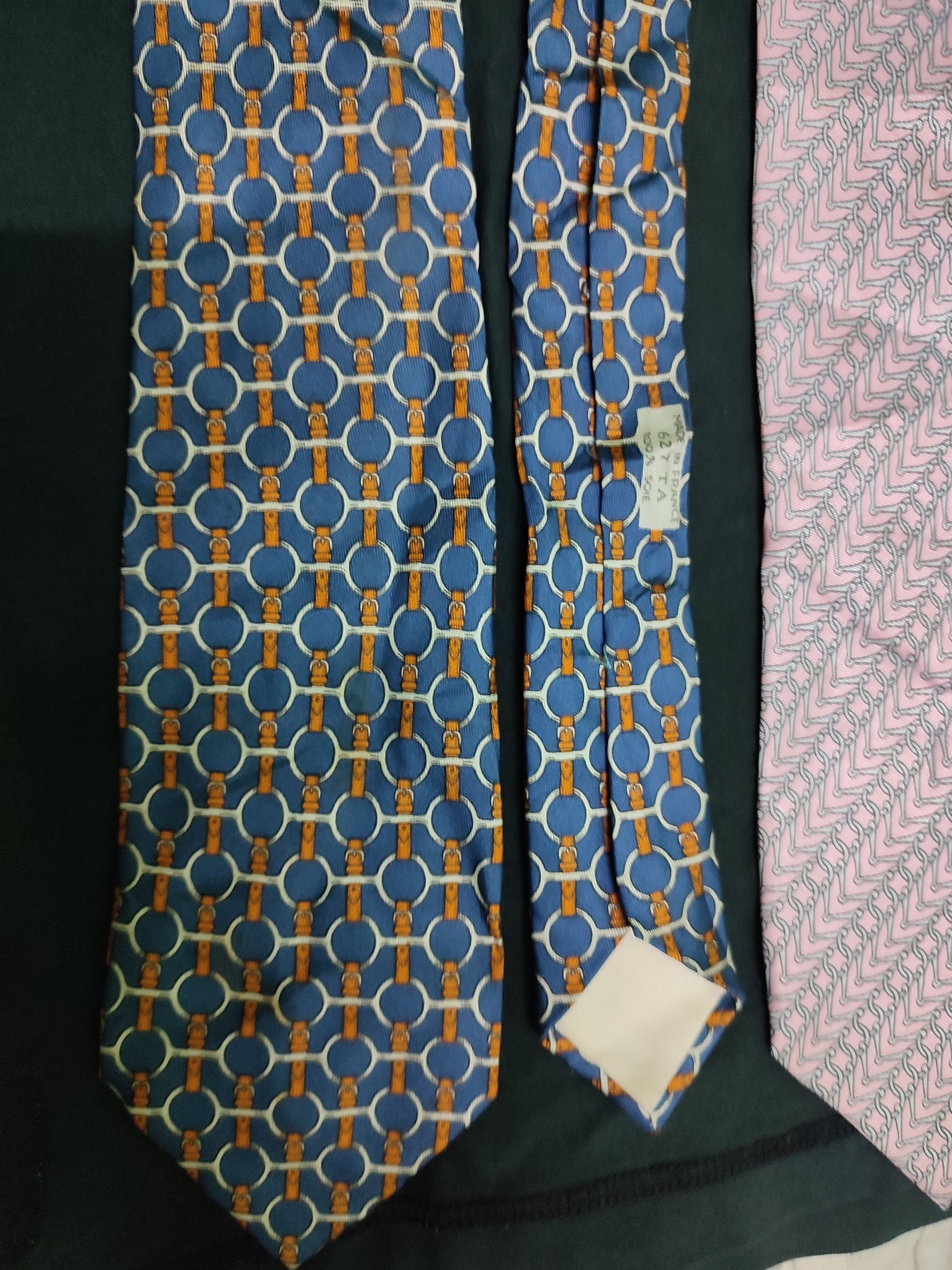 Hermes × Vintage 🔥 Combo 🔥 Hermes Ties Size ONE SIZE - 9 Thumbnail