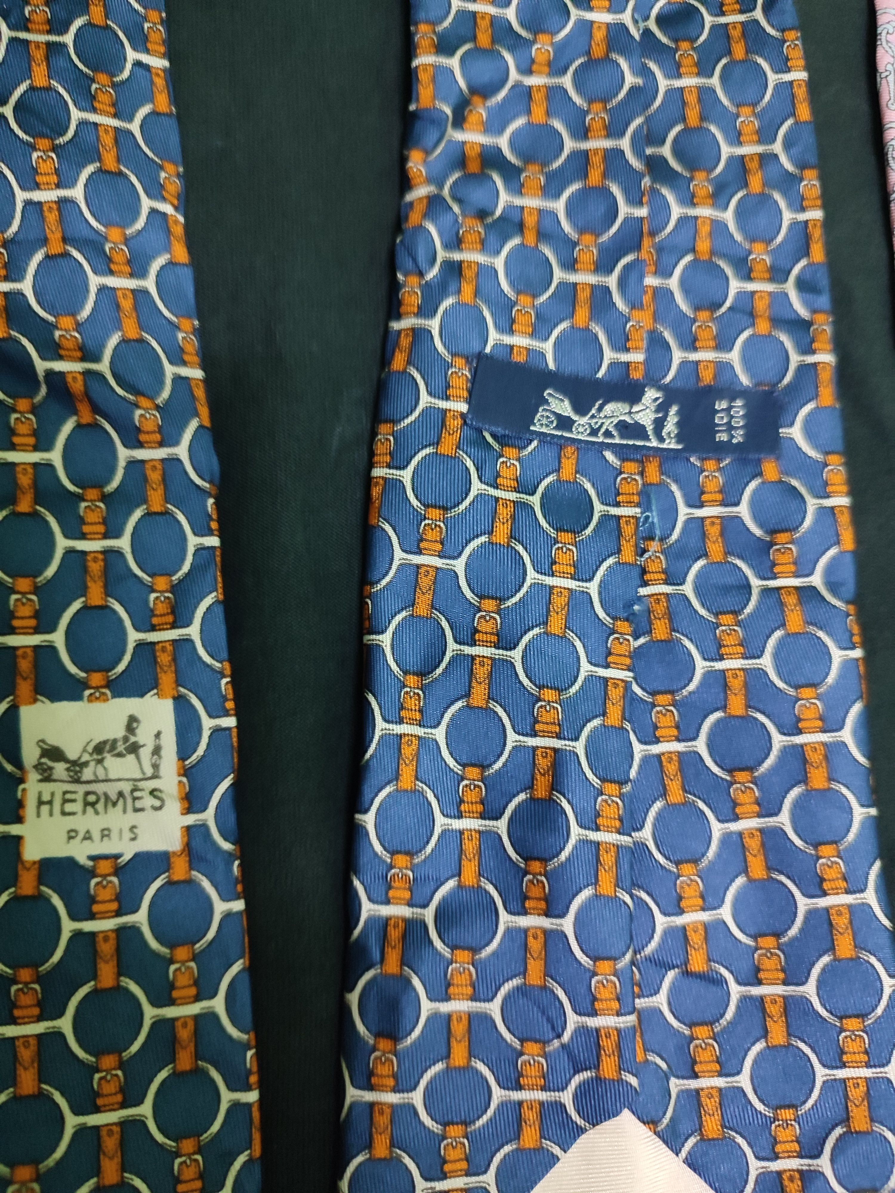 Hermes × Vintage 🔥 Combo 🔥 Hermes Ties Size ONE SIZE - 4 Thumbnail