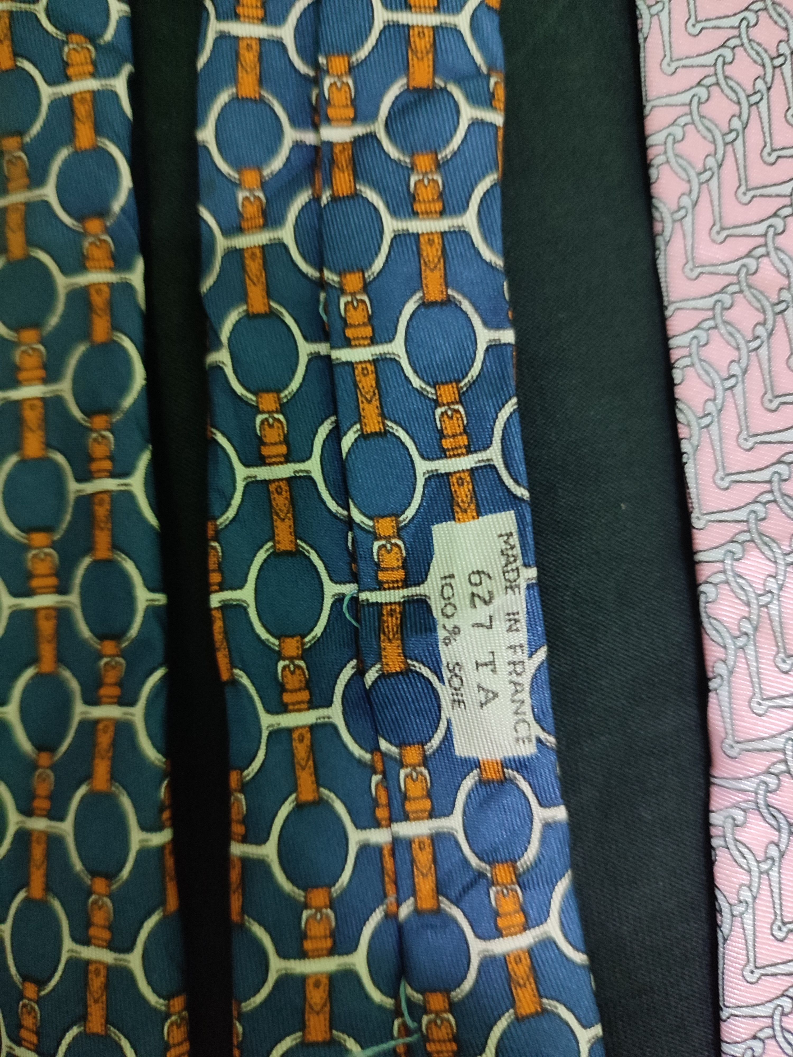 Hermes × Vintage 🔥 Combo 🔥 Hermes Ties Size ONE SIZE - 8 Thumbnail