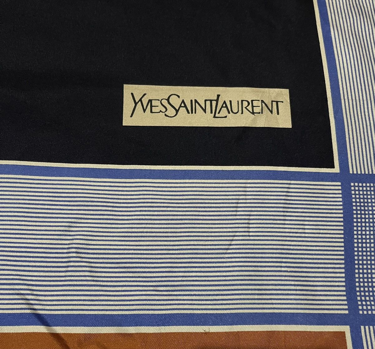 Vintage Vintage Yves Saint Laurent Silk Scarve Size ONE SIZE - 4 Thumbnail