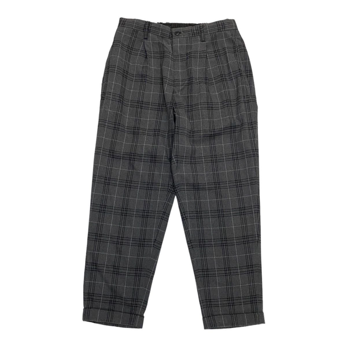🇯🇵GLOBAL WORK CHECKED TARTAN TROUSERS PANTS
