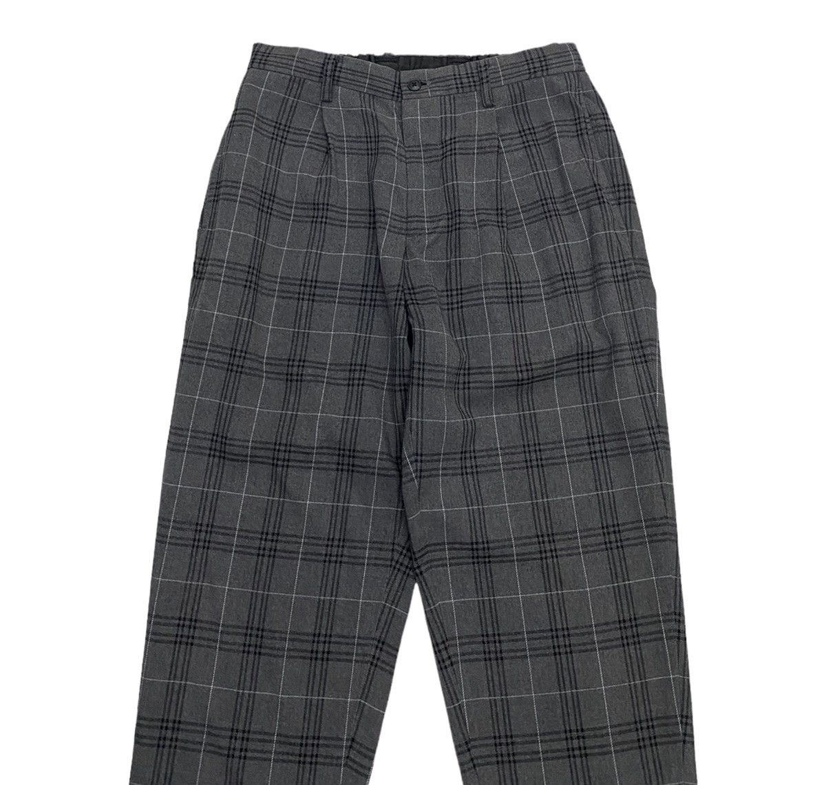 Global Work 🇯🇵GLOBAL WORK CHECKED TARTAN TROUSERS PANTS Size US 30 / EU 46 - 3 Thumbnail