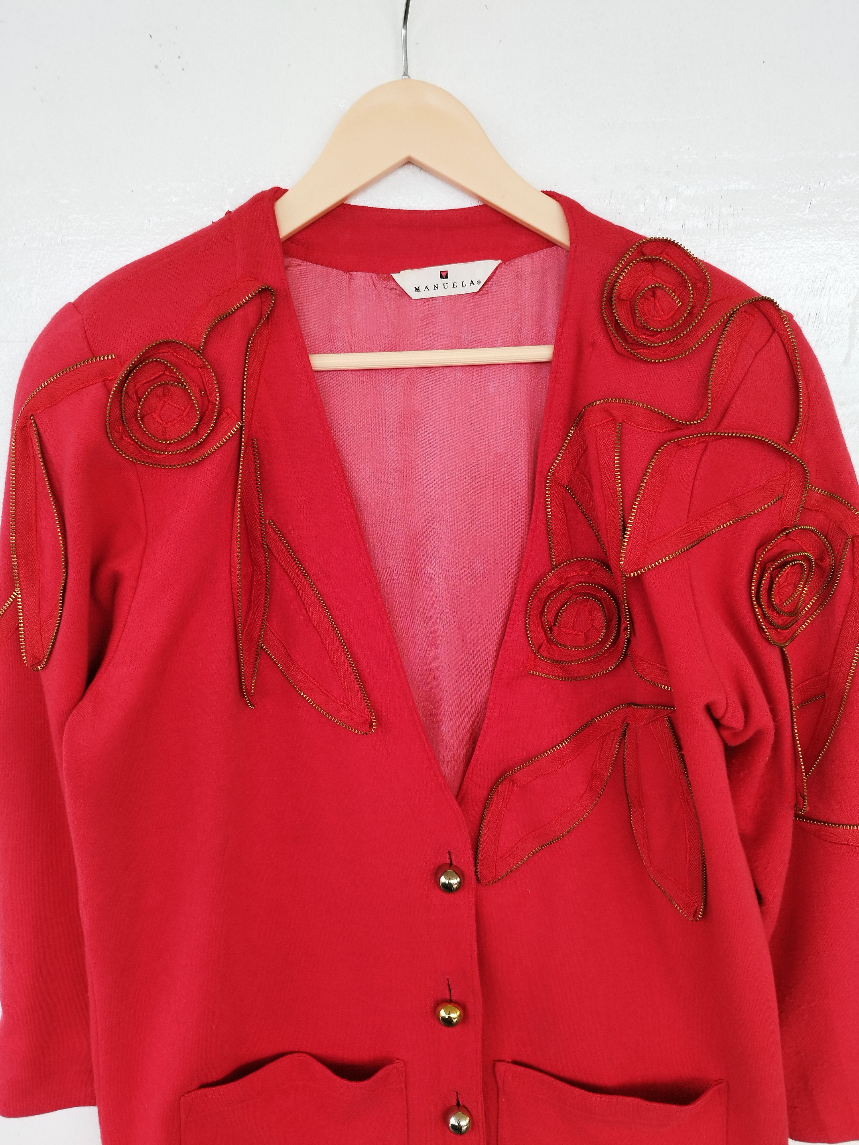 Japanese Brand Manuela Jacket designer Size M / US 6-8 / IT 42-44 - 2 Thumbnail