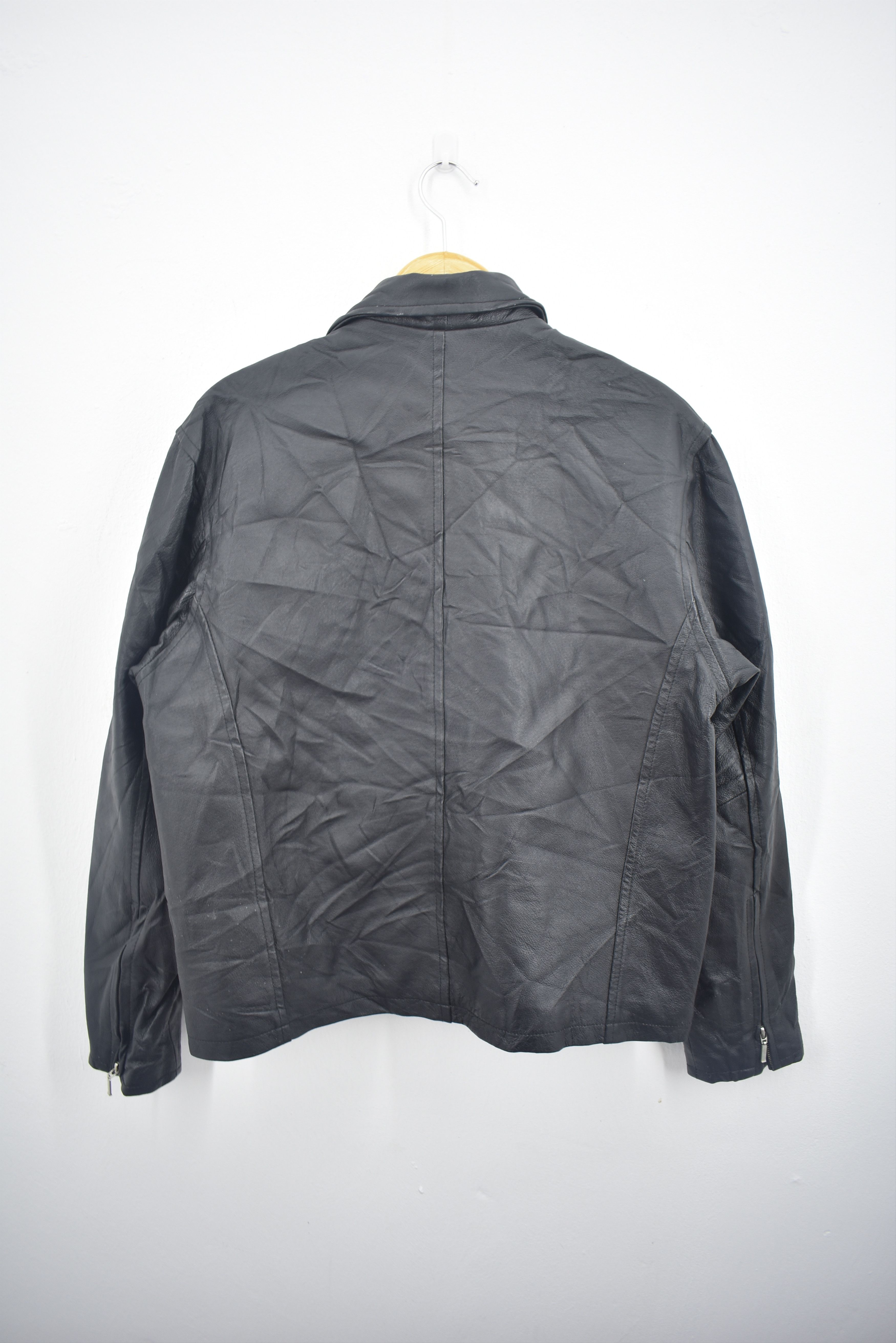 Japanese Brand × Vintage AO53 Vintage Hill Crop Motorcycle Leather Jacket Size US M / EU 48-50 / 2 - 6 Thumbnail