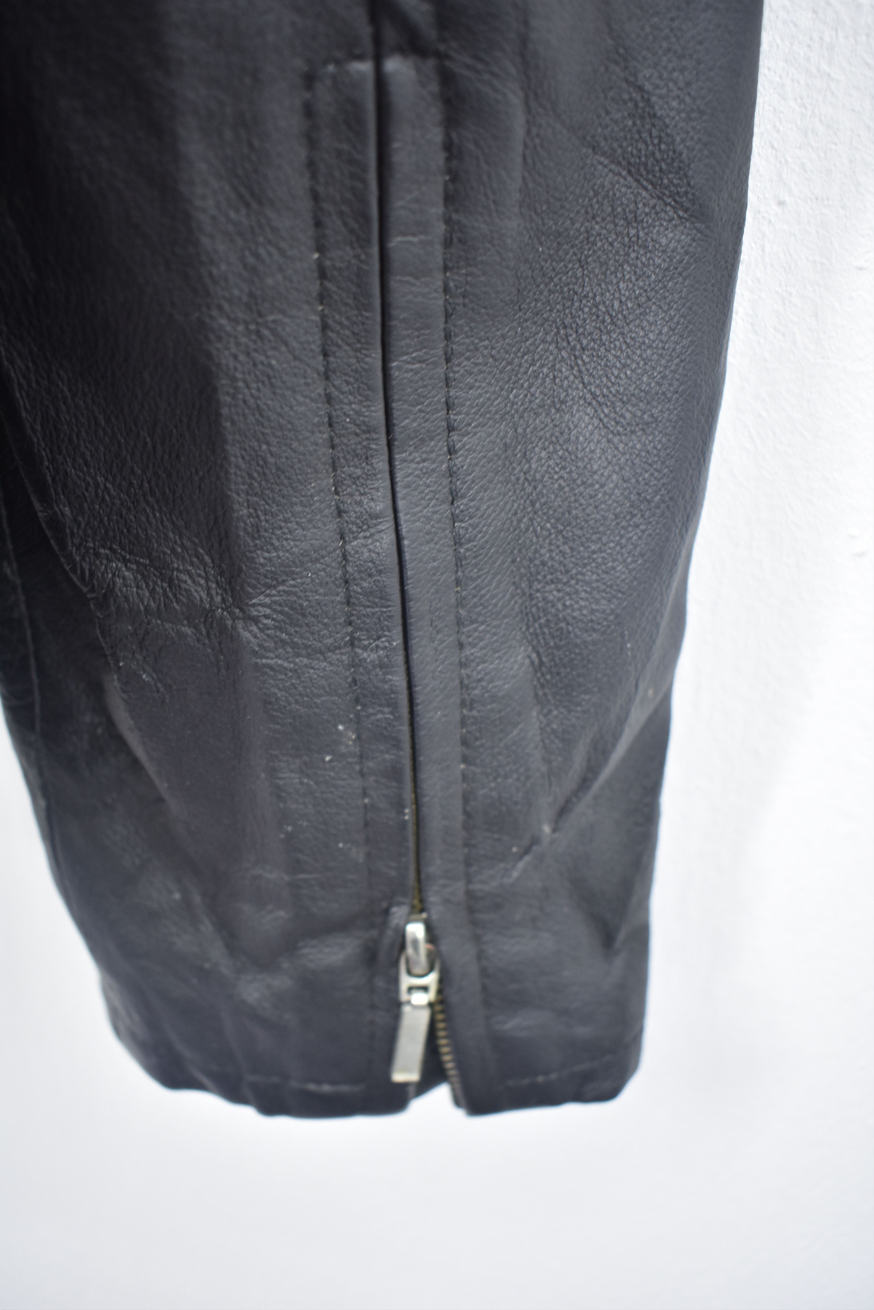 Japanese Brand × Vintage AO53 Vintage Hill Crop Motorcycle Leather Jacket Size US M / EU 48-50 / 2 - 7 Thumbnail