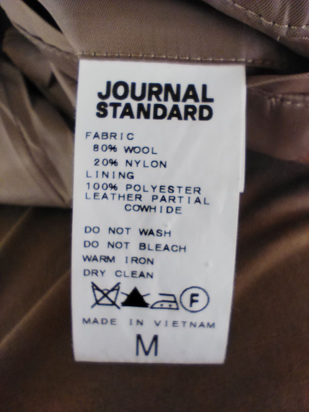 Japanese Brand Journal Standard jacket wool Size US M / EU 48-50 / 2 - 6 Thumbnail