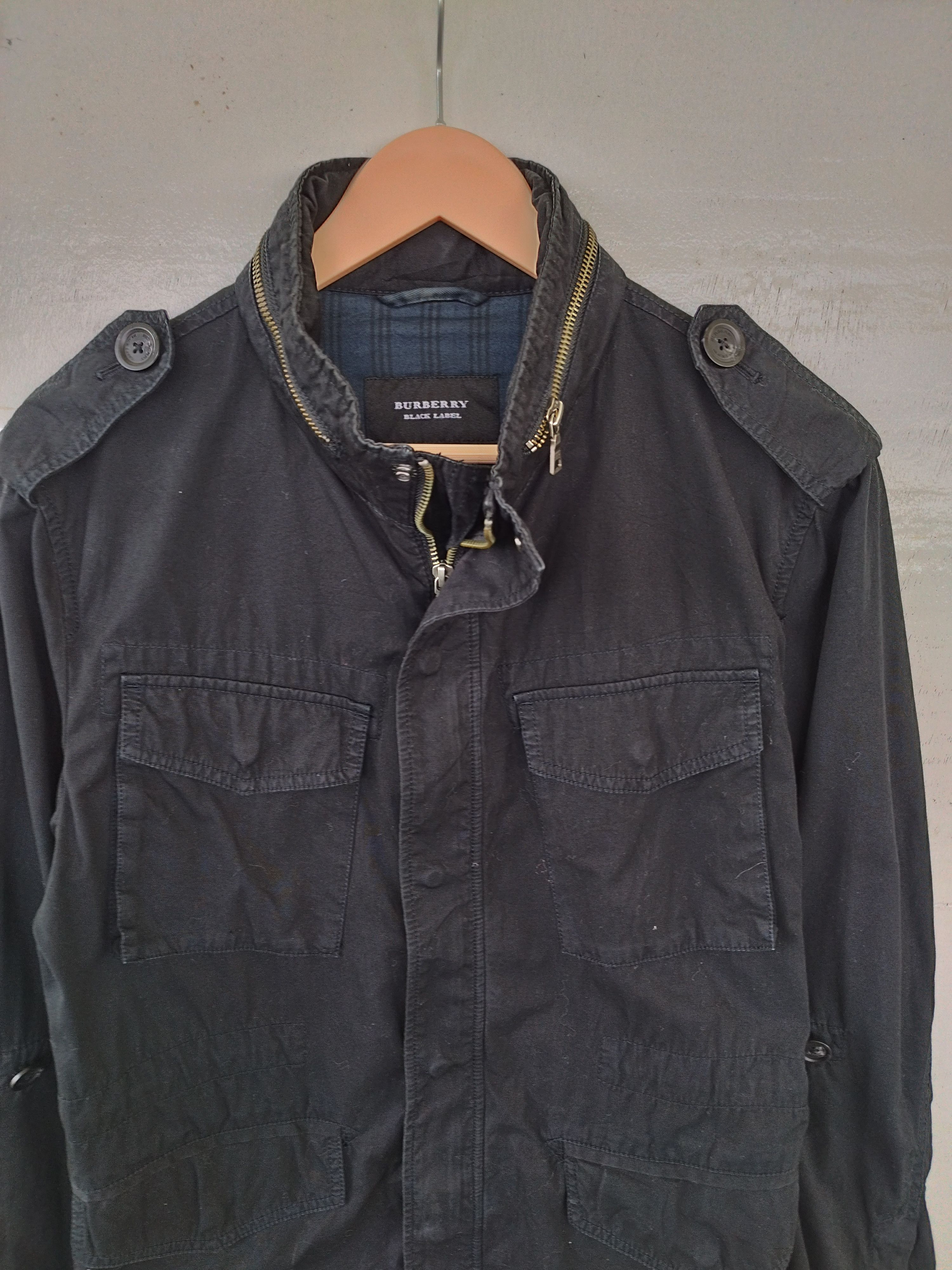 Burberry 🔥 Burberry jacket Black Label Army design Size US M / EU 48-50 / 2 - 2 Thumbnail
