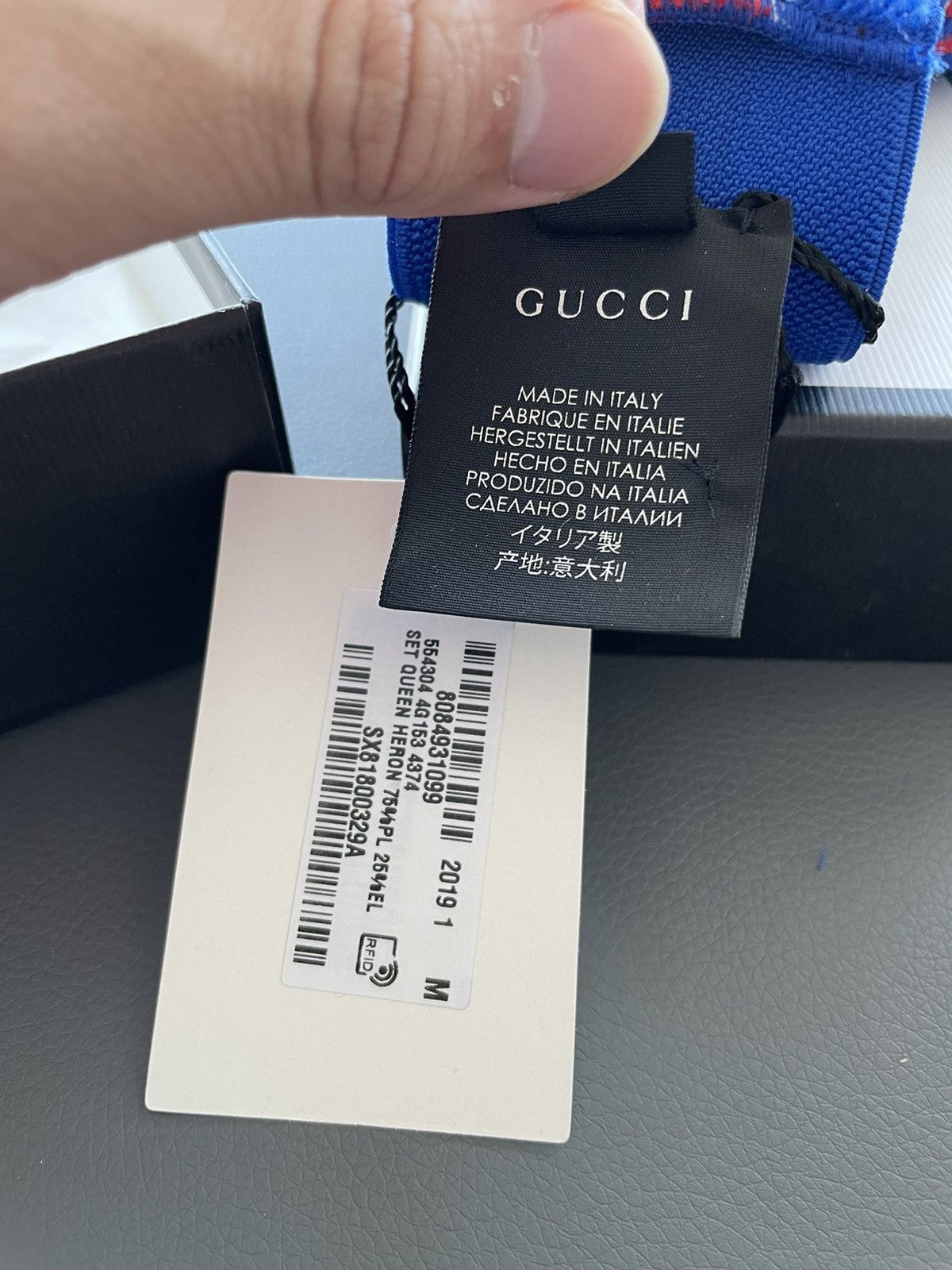 Gucci Rare Limited Gucci Logo Elastic Headband & Wristband Set New Size ONE SIZE - 12 Thumbnail